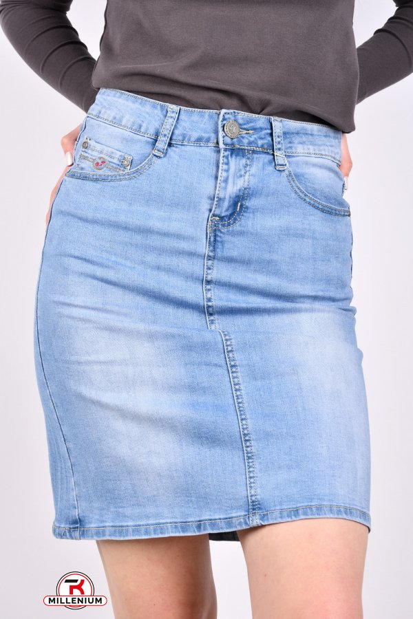 Юбка женская джинсовая " X&D FASHION" Размеры в наличии : 25, 26, 27, 28, 29, 30 арт.Q-912