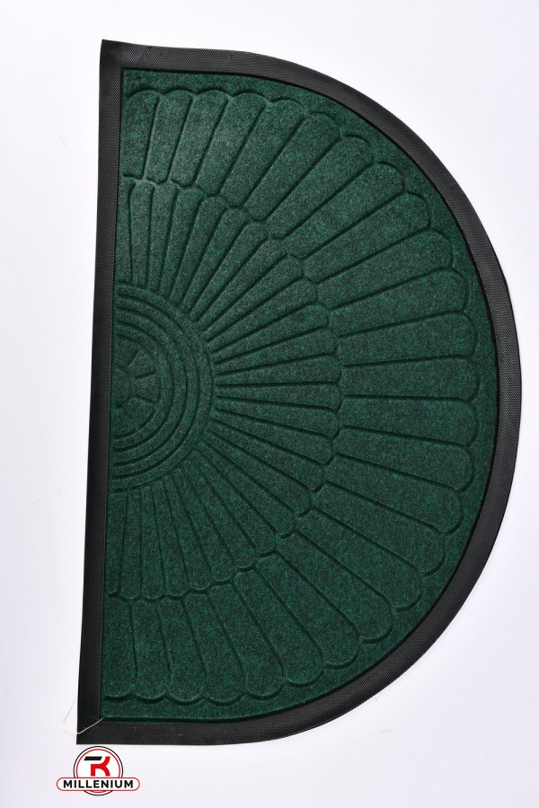 Килимок на гумовій основі (кол. зелений) розмір 50/80 см арт.MF4150