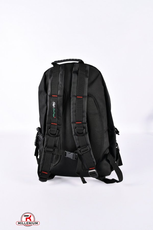 Рюкзак (цв.черный) из плащевки размер 47/30/14см арт.A699