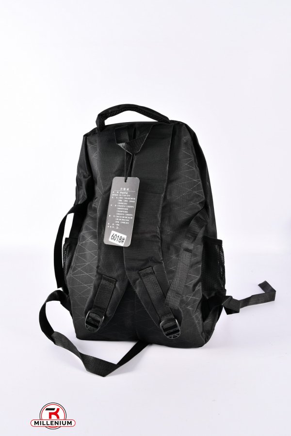 Рюкзак (цв.черный) из плащевки размер 28/45/15см арт.SN6018