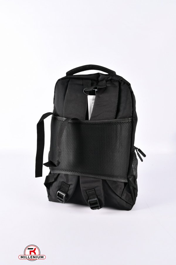 Рюкзак тканинний (кол. чорний) розмір 48/30/15 см арт.HL1821