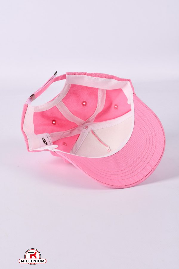 Бейсболка для девочки (цв.розовый) котоновая "NIKE" арт.9532