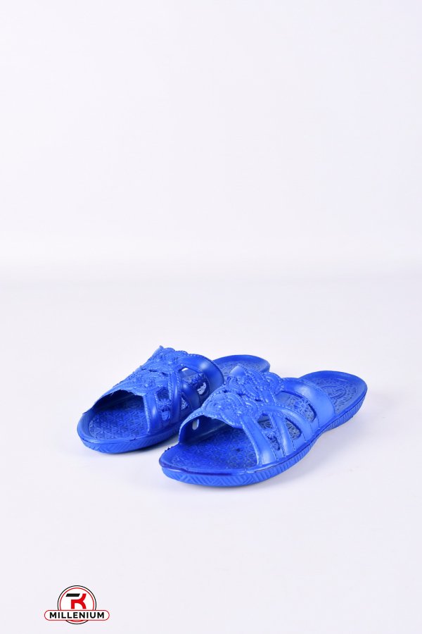 Шльопанці жіночі з піни (кол. т. синій) "CROSS" Розмір в наявності : 41 арт.SV-009