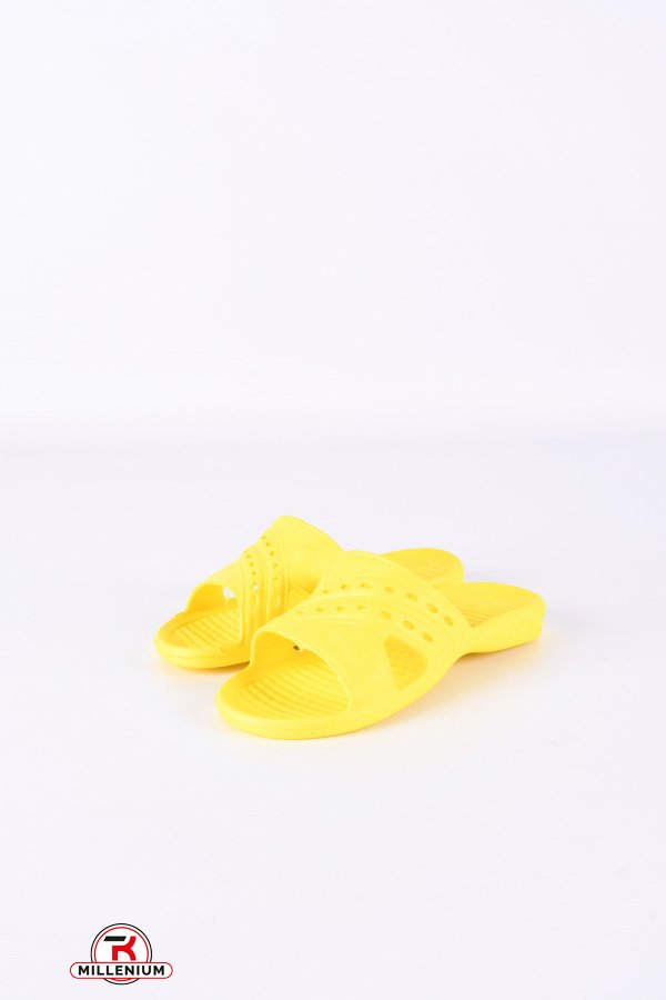 Шльопанці жіночі з піни(кол. жовтий) №307 "San Lin" Розміри в наявності : 36, 37, 40, 41 арт.A2
