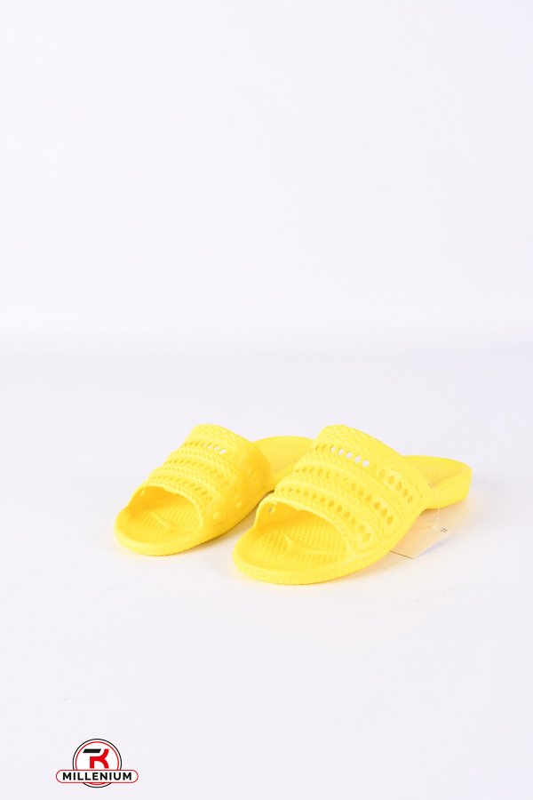 Шлёпанцы женские из пены (цв.желтый) "San Lin" Размеры в наличии : 36, 37, 38, 39, 40, 41 арт.A3
