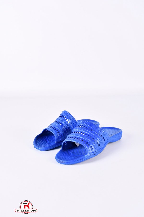 Шлёпанцы женские из пены (цв.синий) "San Lin" Размеры в наличии : 38, 39 арт.A3