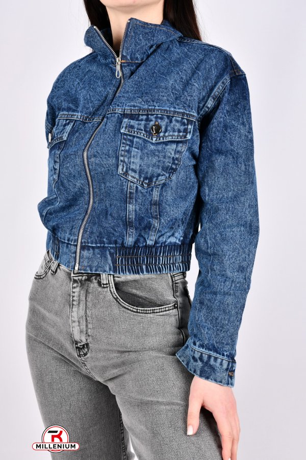 Жіночий піджак джинсовий (кол. синій) "BASE" Розміри в наявності : 40, 42, 44 арт.A7690
