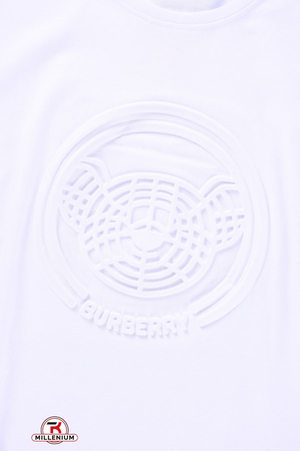 Футболка жіноча (кол. білий) "Burberry" (93% cotton, 7% lycra) Розміри в наявності : 46, 48, 50, 52, 54 арт.BYN-211