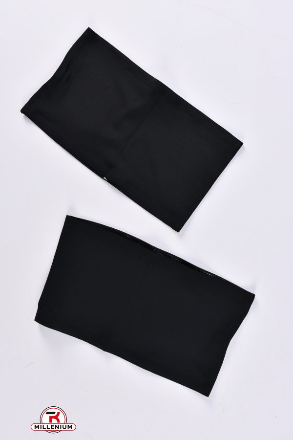 Бандалетки еластикові (кол. чорний) Розміри в наявності : 42, 44, 46, 48, 50, 52, 54 арт.250325