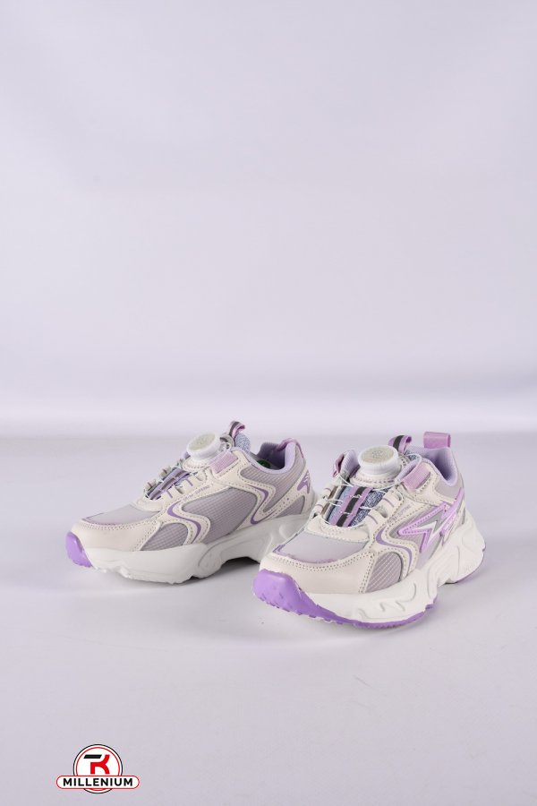 Кросівки для дівчинки "KIMBOO" (автоматична шнурівка) Розміри в наявності : 33, 34, 35, 36, 37, 38 арт.ZY2365-3Z