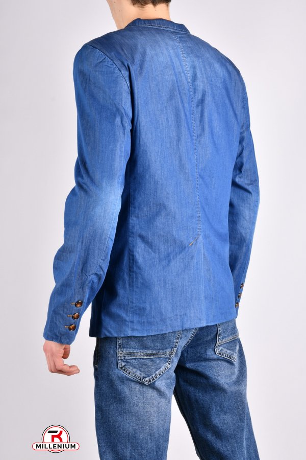 Пиджак мужской джинсовый "VARXDAR" Размеры в наличии : 46, 48, 50, 52, 54 арт.UC1-01J