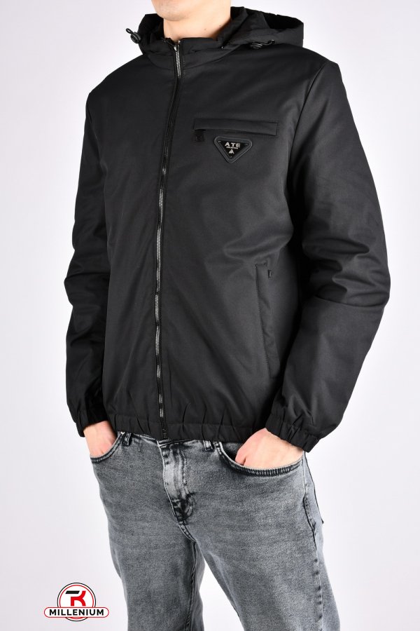 Куртка чоловіча (кол. чорний) демісезонна "ATE" Розміри в наявності : 46, 48 арт.A-931
