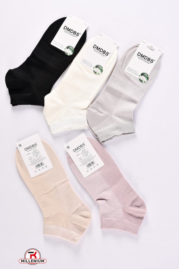 Шкарпетки жіночі всесезонні розміри 36-41 (80% Cotton 15% Polyamide5%Spandex) арт.BE057