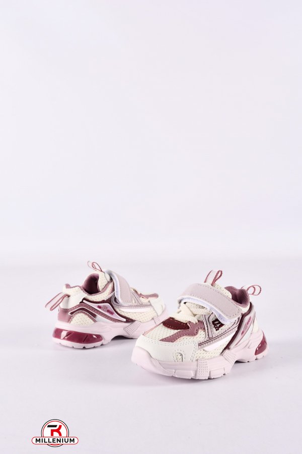 Кросівки для дівчинки "W.NIKO" (тканинні) зі шкіряною устілкою підошва матеріал ЕВА Розміри в наявності : 22, 23, 24, 25, 26, 27 арт.AG653-2