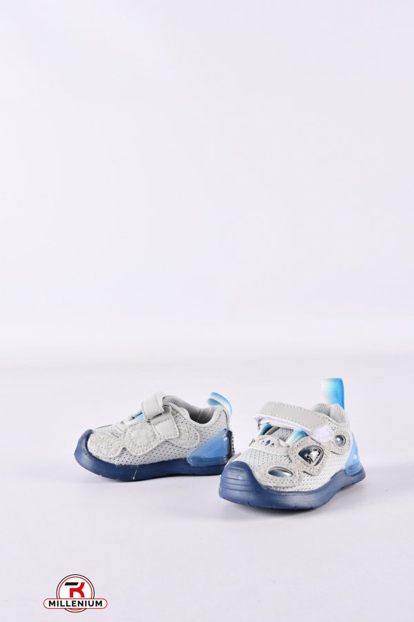 Кросівки для хлопчика "W.NIKO" (тканинні) зі шкіряною устілкою підошва матеріал ЕВА Розміри в наявності : 17, 18, 19, 20, 21, 22 арт.СС205-1