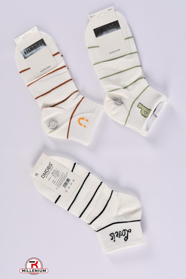 Шкарпетки жіночі всесезонні розміри 36-41 (80% COTTON 15% Polyamide5%spandex) арт.BE-017