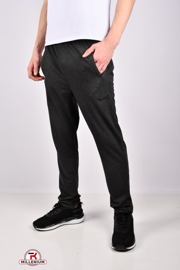 Чоловічі штани (кол. графітовий) трикотажні Розміри в наявності : 46, 48, 50, 54, 58 арт.20