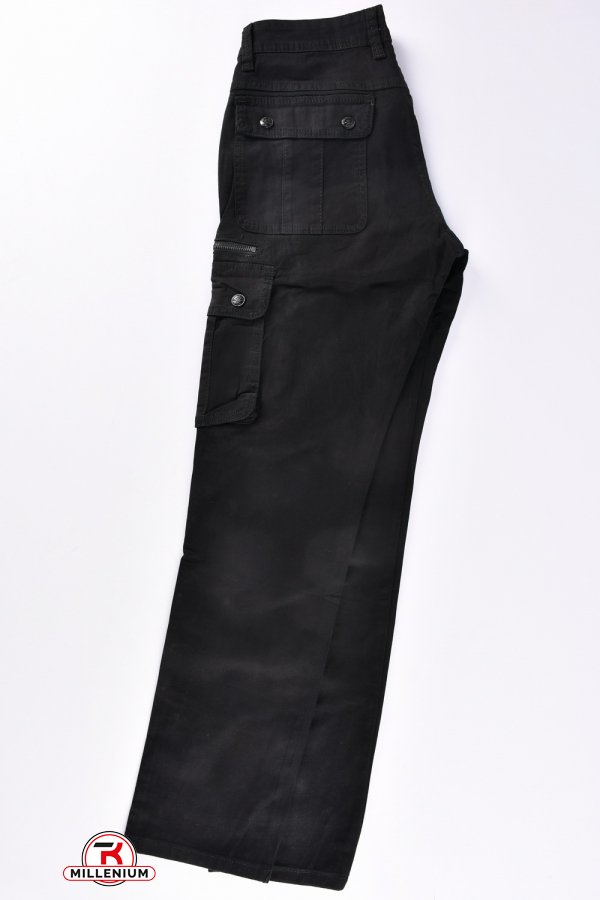 Штани чоловічі котонові (кол. чорний) "FANGSIDA" Розміри в наявності : 31, 33 арт.U-2132