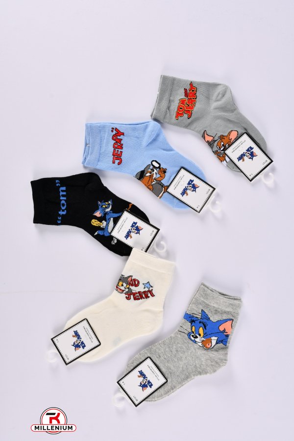 Шкарпетки для хлопчика вік 1-4 років (65% cotton, 30% polyester, 5% spandex) арт.M101-3