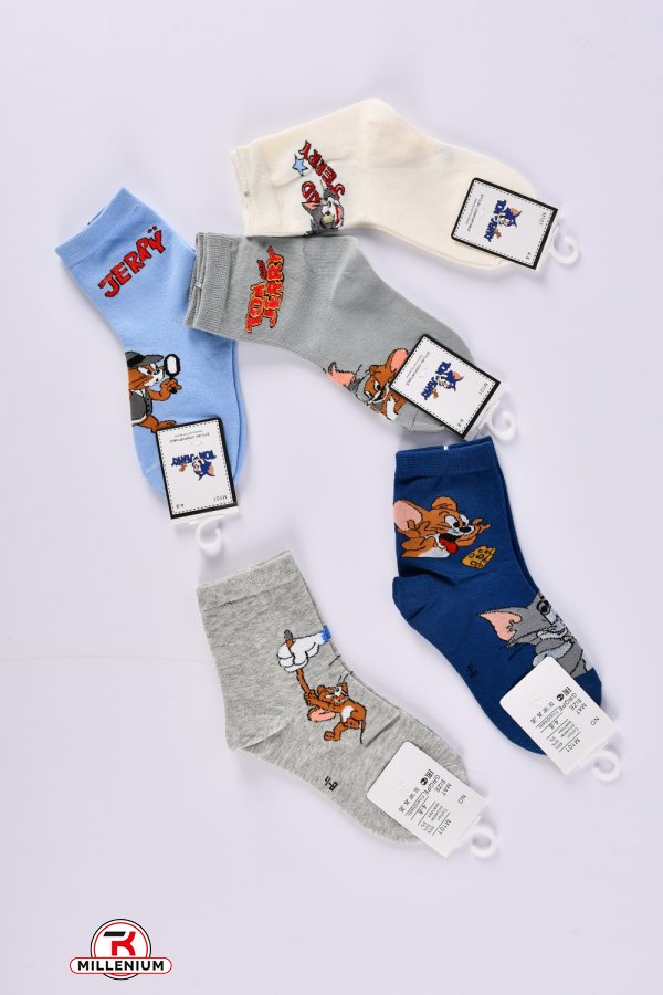 Шкарпетки для хлопчика вік 4-8 років (65% cotton, 30% polyester, 5% spandex) арт.M101-3