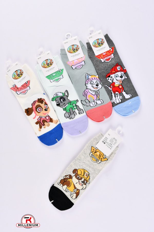 Шкарпетки для хлопчика вік 4-8 років (65% cotton, 30% polyester, 5% spandex) арт.M102-4