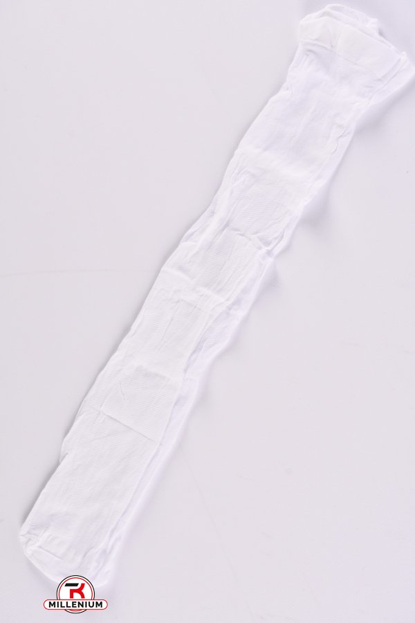 Колготки дитячі (кол. білий) KERJA зріст 122-128 арт.мелкая сетка