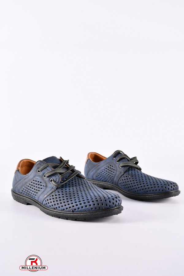 Чоловічі туфлі з перфорацією "DUAL" Розміри в наявності : 40, 41, 42, 43, 44, 45 арт.5450-8