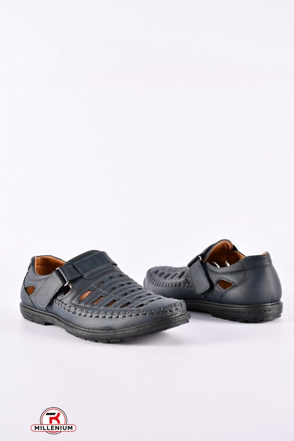 Чоловічі туфлі з перфорацією "DUAL" Розміри в наявності : 40, 41, 42, 43, 44, 45 арт.5463-3