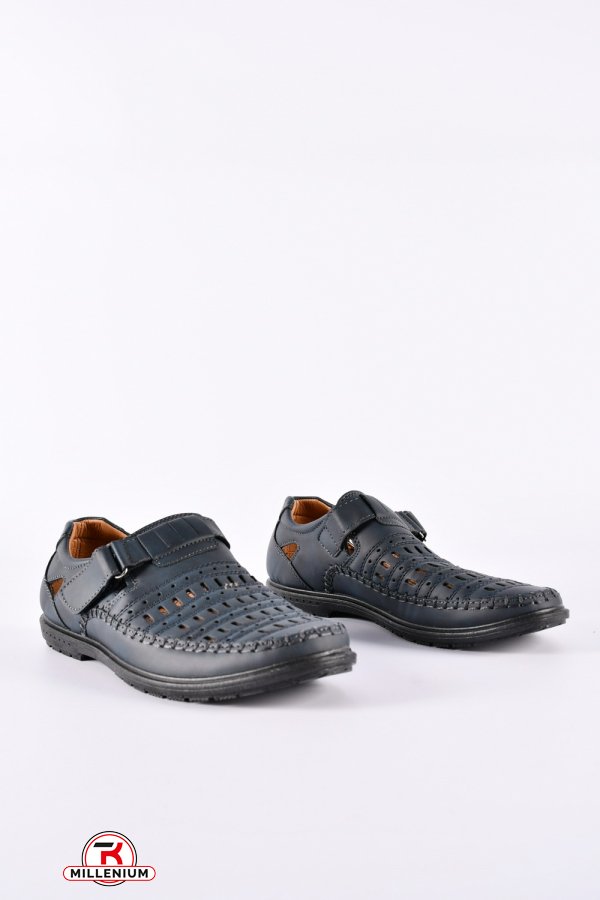 Чоловічі туфлі з перфорацією "DUAL" Розміри в наявності : 40, 41, 42, 43, 44, 45 арт.5466-3
