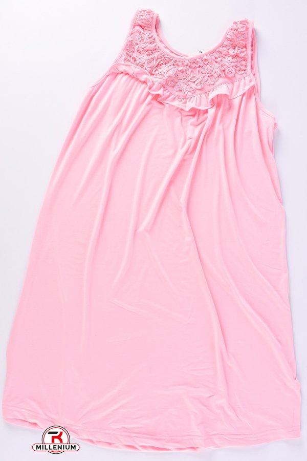Нічна сорочка жіноча (кол. рожевий) Розміри в наявності : 46, 48, 50, 52, 54 арт.F1830