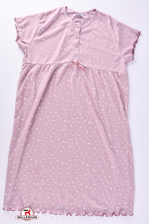 Ночная рубашка женская (цв. сиреневый) Размеры в наличии : 46, 48, 50, 52, 54 арт.F1729