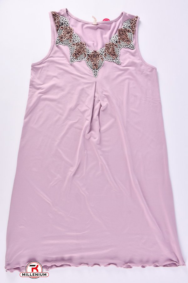 Ночная рубашка женская (цв. сиреневый) Размеры в наличии : 48, 50, 52, 54, 56 арт.103