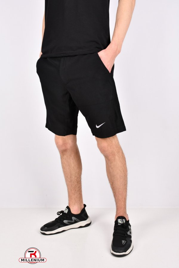Шорты мужские (цв.чёрный) "Nike" Размеры в наличии : 46, 48, 50, 52, 54, 56 арт.S820