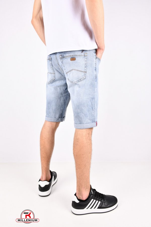 Шорты мужские джинсовые стрейчевые "PAGALEE" Размеры в наличии : 32, 33, 34, 36 арт.P6968D