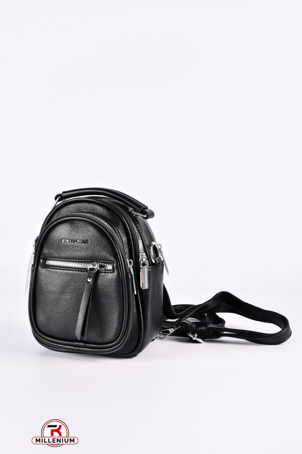 Рюкзак женский (цв.чёрный) размер 21/17/8 см. арт.SX613