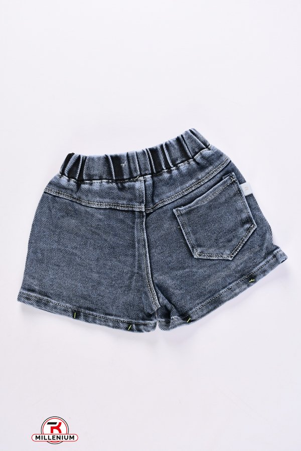 Шорты для девочки (цв.синий) джинсовые Рост в наличии : 86, 92, 98, 104 арт.767488