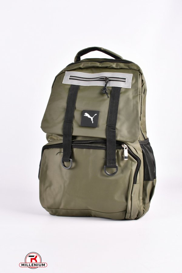 Рюкзак з плащової тканини  (кол. хакі) розмір 27/44/13 см. арт.F2008