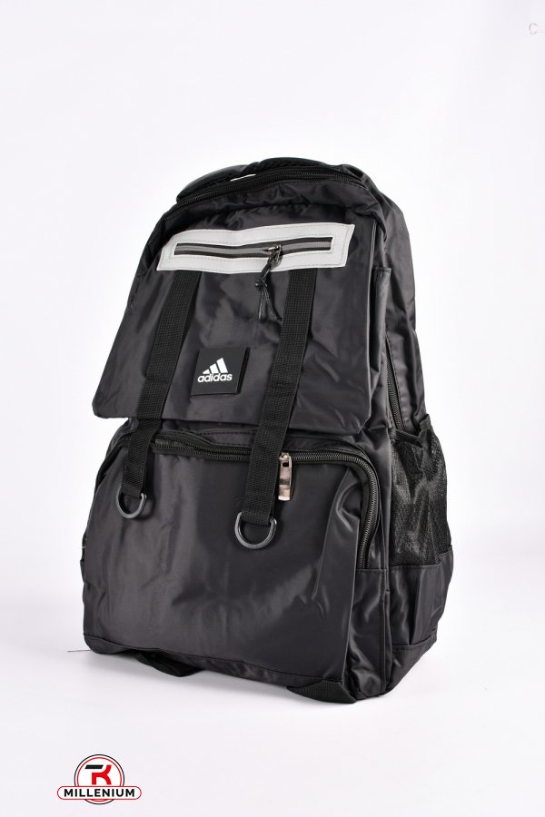 Рюкзак з плащової тканини  (кол. чорний) розмір 27/44/13 см. арт.F2008