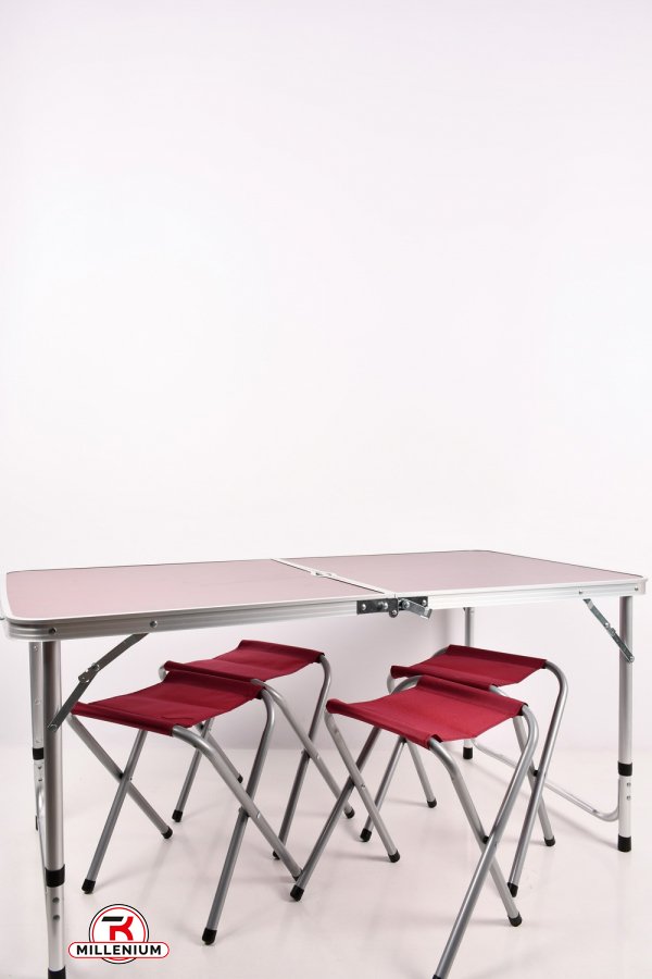Столик для пикника со стульями 1200/600/700см арт.BT-4540