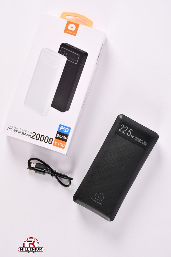 Power Bank 20000mAh LED підсвічування арт.WUW-Y100