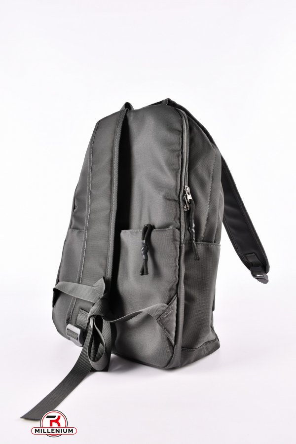 Рюкзак тканевый (цв.графитовый) размер 42/28/12 см арт.LD-9808