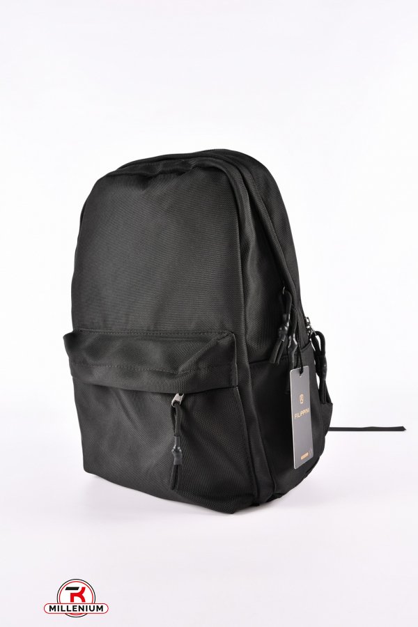 Рюкзак тканинний (кол. чорний) розмір 42/28/12 см арт.LD-9808