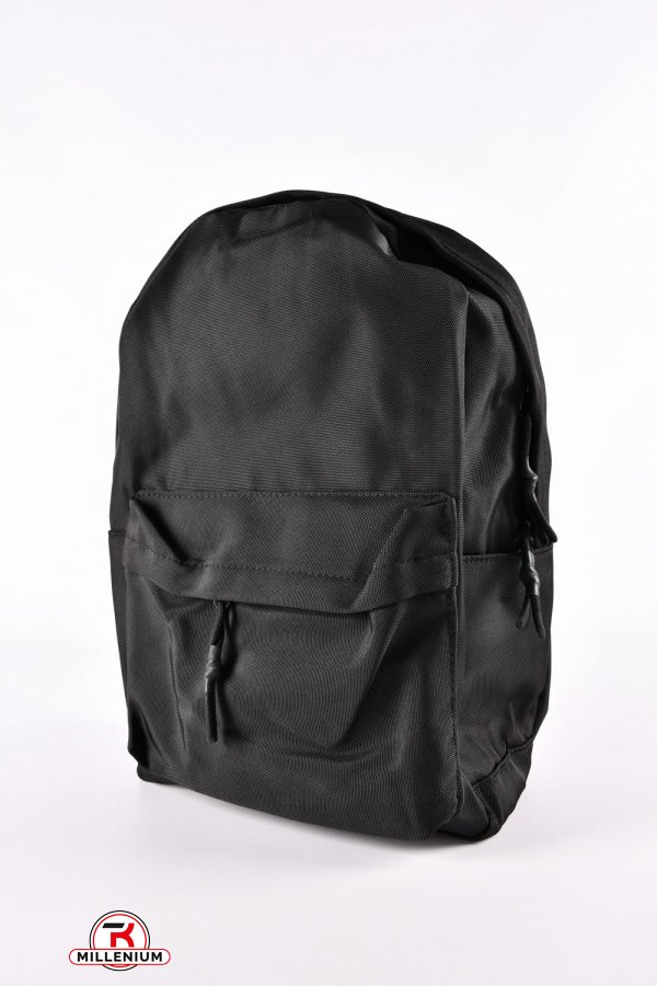 Рюкзак тканинний (кол. чорний) розмір 42/28/12 см арт.LD-9808