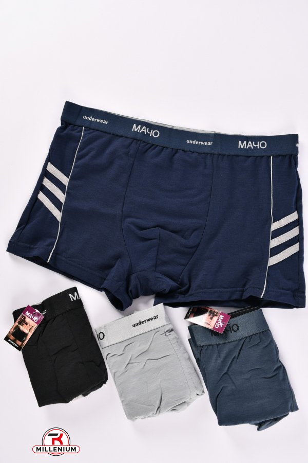 Трусы боксеры мужские "МАЧО" (Cotton 95% Spandex 5%) Размеры в наличии : 46, 48, 50, 52 арт.Y5701