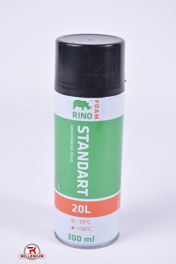 Піна монтажна всесезонна 300 ml Rino арт.RF-300