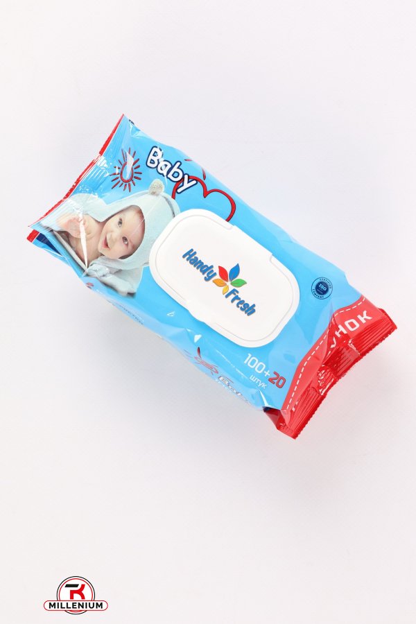 Серветки вологі "Handy Fresh" baby ,100 20 шт. арт.Baby