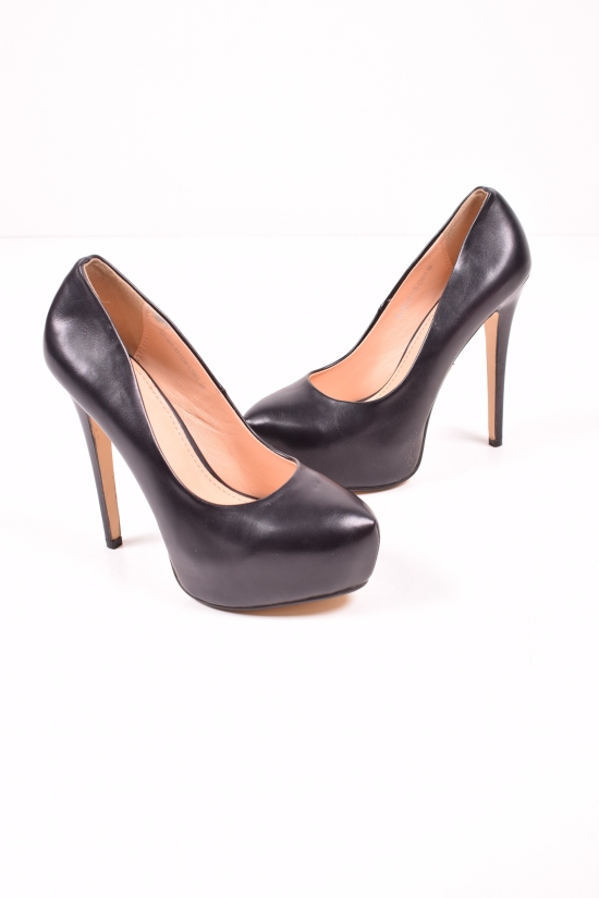 Туфлі жіночі на підборах колір чорний Gaterinna Розмір в наявності : 35 арт.A1-103-KV1135-C1401
