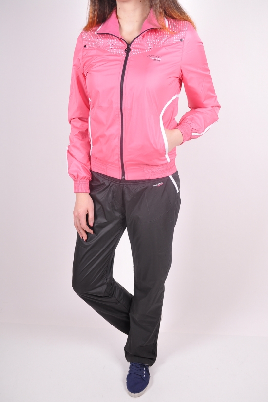 Костюм спортивний (кол. Рожевий) жіночий з плащової тканини Maraton Розмір в наявності : 42 арт.1678-U