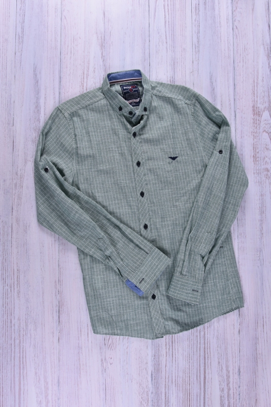 Рубашка мужская Ronex (Cotton 100%) Размеры в наличии : 44, 46 арт.12/83