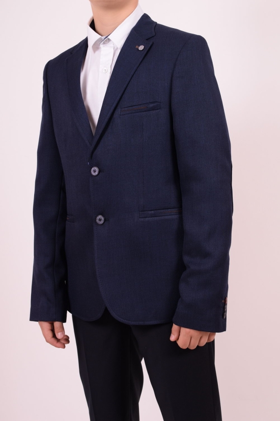 Пиджак классический для мальчика Slim Fit (color 0747) Palmiro Rossi (Viscose 30%,Wool 70%) Размер в наличии : 46 арт.4021/0747